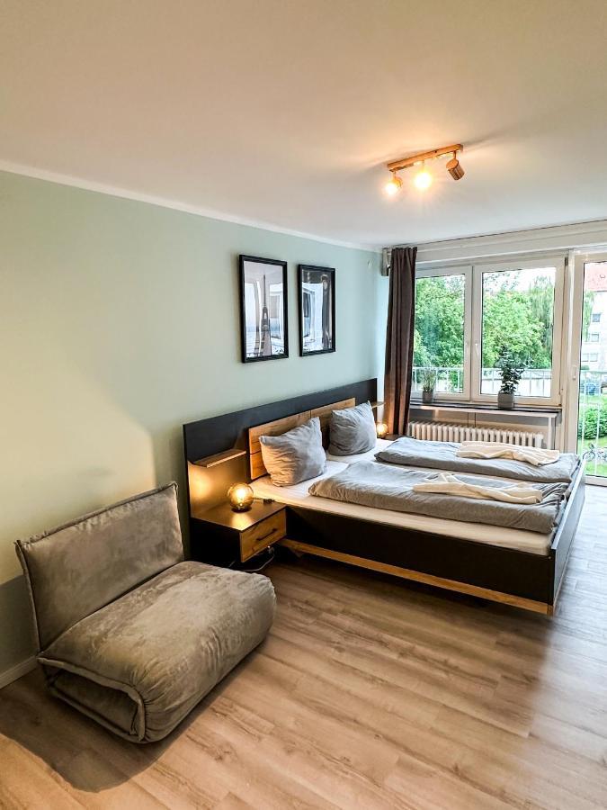 Apartment Fuer 3 Gaeste Mit Kostenlosen Parkplaetzen Und Lift Hanover Exterior photo